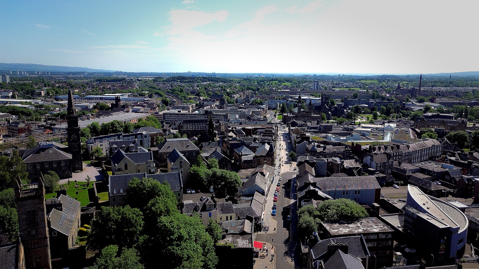 Paisley and Renfrewshire view of coats to paisley