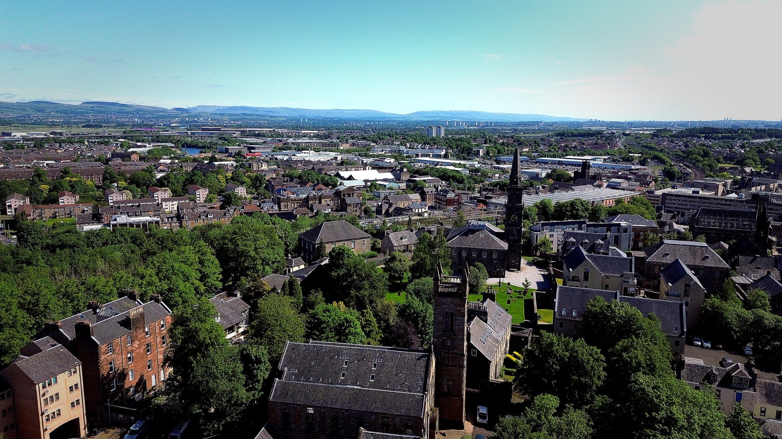 Paisley and Renfrewshire view of coats to paisley